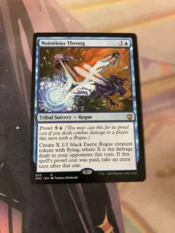 MTG - NOTORIOUS THRONG - RARE - ZNC - NM - Image 1