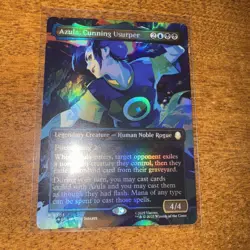 MTG Azula, Cunning Usurper (R 303) (Borderless Foil) Avatar: The Last Airbender - Image 1