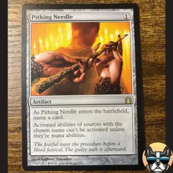Magic the Gathering MTG- Pithing Needle- LP- 231/274- Return to Ravnica - Image 1