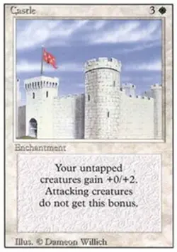 Castle - Revised Edition # MTG Magic The Gathering - Image 1