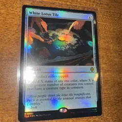 MTG White Lotus Tile - Avatar M #262 - Image 1