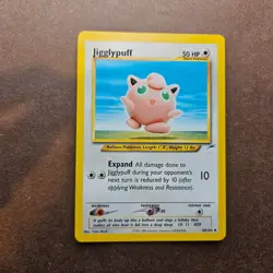 Jigglypuff 44/105 Pokemon Neo Destiny Card - LP - Image 1