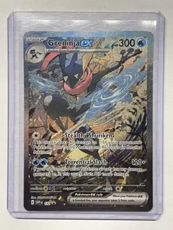 Pokemon TCG Greninja EX 132 Scarlet & Violet Promo Holo - Image 3
