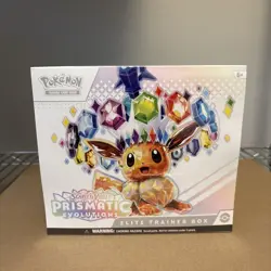 *READ/TEARS* Pokemon TCG Prismatic Evolutions ETB NEW Sealed Elite Trainer Box - Image 1