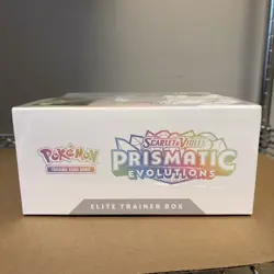 *READ/TEARS* Pokemon TCG Prismatic Evolutions ETB NEW Sealed Elite Trainer Box - Image 5