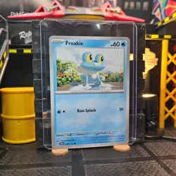 Froakie Stellar Crown Pokemon TCG 039/142 Scarlet & Violet SV07 Common - Image 3