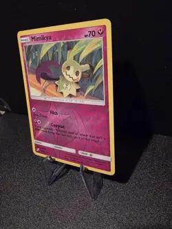 Pokemon TCG Mimikyu 112/181 Rare Reverse Holo Sun & Moon Team Up - Image 2
