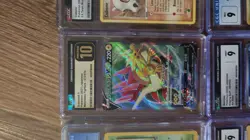 Pokemon Graded Slabs CGC Vintage to Modern Lot of 9 - Image 3