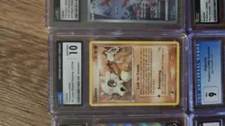 Pokemon Graded Slabs CGC Vintage to Modern Lot of 9 - Image 4