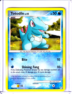 Pokemon TCG:Totodile Common Mysterious Treasures 106/123 LP - Image 1