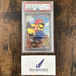 2016 Pokemon Mario Pikachu Special Box Japanese Full Art Promo 294/XY-P PSA 10 - Image 2
