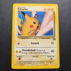 2001 Pikachu (Snap) #26 - Black Star Promo Non-Holo Rare - Pokemon TCG - NM - Image 1