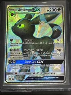 Umbreon GX SV69/SV94 Hidden Fates Shiny Vault Binder Copy English Pokemon - Image 1