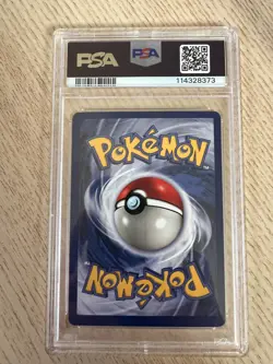 PSA 7 Vaporeon 12/64 Unlimited Holo Rare 1999 Pokemon Jungle - Image 3