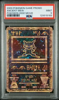 2000 POKEMON GAME MOVIE POKEMON 2000 MOVIE ANCIENT MEW PSA 9 - Image 1