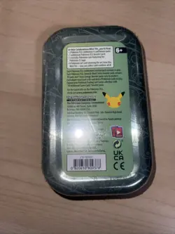 Pokemon TCG Celebrations Mini Tin - SINNOH 2021 SEALED Turtwig Chimchar Piplup 820650809378 - Image 2
