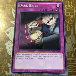 Dark Bribe 1st Edition BP03-EN202 YuGiOh - Image 1