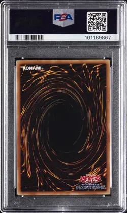2018 YU-GI-OH! JPN 20TH ANV VOLUME 1 REPRINT TRAP HOLE PSA 9 - Image 2