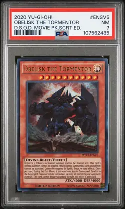 2020 #ENSV5 OBELISK THE TORMENTOR PSA 7 - Image 1