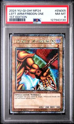 2024 1ST ED #EN005 LEFT ARM OF THE FORBIDDEN ONE PSA 8 - Image 1