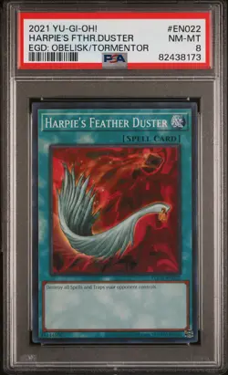 2021 #EN022 HARPIE'S FEATHER DUSTER PSA 8 - Image 1
