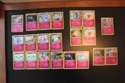 Pokemon Karten Card Set #4 - 21 cards - Fee Fairy - 2* Holo - Image 1