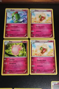 Pokemon Karten Card Set #4 - 21 cards - Fee Fairy - 2* Holo - Image 4