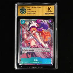 CCG GemMint 10 2024 ONE PIECE CHN .TCG Card OP02-036 SR Nami - Image 2