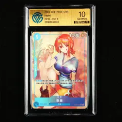 CCG GemMint 10 2024 ONE PIECE CHN .TCG Card OP09-050 R Nami - Image 1