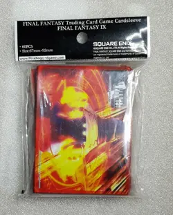 Final Fantasy IX Trading Card Game Cardsleeve 60 Protege carte de jeux NEUF - Image 1