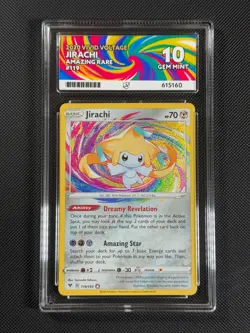 ACE 10 Jirachi 119/185 AMAZING RARE Pokemon Card Vivid Voltage GEM MINT - Image 1