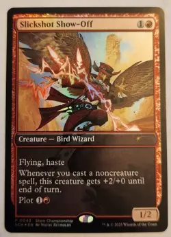 Slickshot Show-Off SCH #43 Store Championship Foil NM+ - Image 1