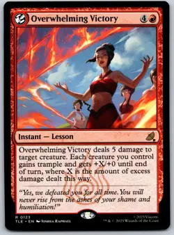 Overwhelming Victory R Avatar: The Last Airbender: Eternal-Legal 123 NM - Image 1