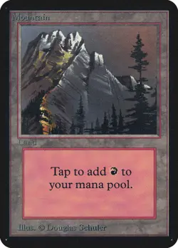 Mountain (292) [Limited Edition Alpha] Magic MTG - Image 1