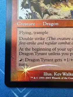 DRAGON TYRANT #88/143 Scourge Foil Rare!! Magic The Gathering 2003 - Image 4