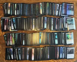 800 + Magic the Gathering Foil Collection c/u No Duplicates MTG - Image 1