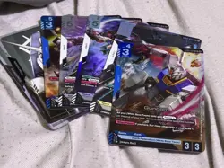 Gundam TCG Bulk Cards LR R UC C Newtype Rising White Instant Deck Collection - Image 1