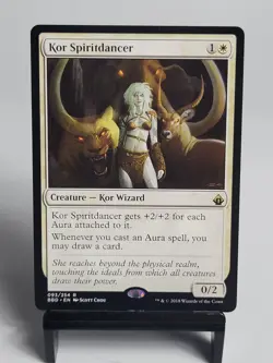 Magic the Gathering - Battlebond - Kor Spiritdancer - Image 1