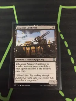 MTG Magic The Gathering Zulaport Cutthroat BLC Black Rogue Commander - Image 1
