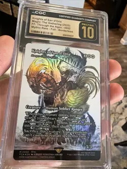 4475 Knights of San d'Oria 2025 MTG Final Fantasy CGC Pristine 10 Pop 3 🔥 - Image 1