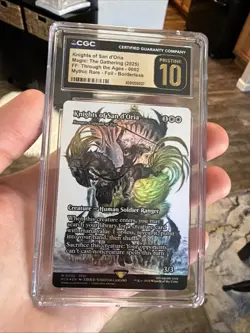 4475 Knights of San d'Oria 2025 MTG Final Fantasy CGC Pristine 10 Pop 3 🔥 - Image 2