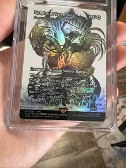 4475 Knights of San d'Oria 2025 MTG Final Fantasy CGC Pristine 10 Pop 3 🔥 - Image 3