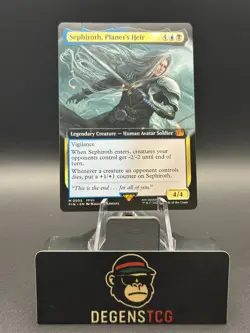 Sephiroth, Planet's Heir Extended Art Final Fantasy Regular non foil English mtg - Image 1