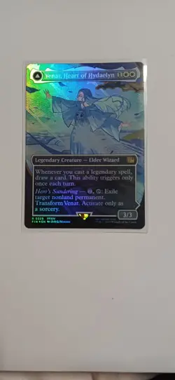 Venat Heart of Hydaelyn | Borderless | Foil | MTG | FIN | Near Mint | English EN - Image 1