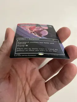 MTG Lightning Greaves (1493) *Galaxy Foil* Secret Lair: Through Wormhole MT/NM - Image 3