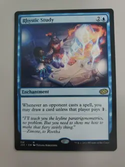 MTG Rhystic Study Jumpstart 2022 Regular Rare - Image 1
