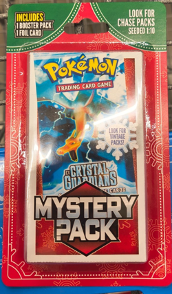 Pokemon Mystery Pack Sealed Seeded 1:10. EX Crystal Guardians/Vintage Packs - Image 1