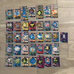 Burger King Pokemon PokeTrivia 1999 Mewtwo strikes back Lot 48 Cards Inc. MEW - Image 1