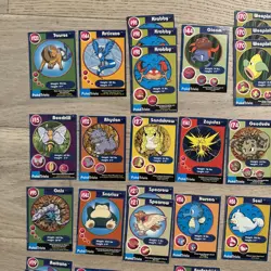 Burger King Pokemon PokeTrivia 1999 Mewtwo strikes back Lot 48 Cards Inc. MEW - Image 3