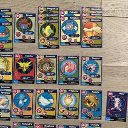 Burger King Pokemon PokeTrivia 1999 Mewtwo strikes back Lot 48 Cards Inc. MEW - Image 4